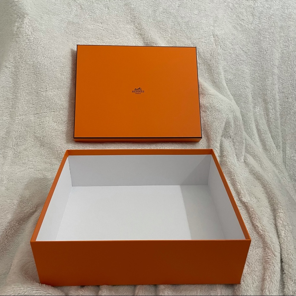 Authentic Herms Empty Box With Bag - image 2